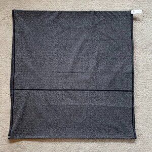 NWOT Lululemon Vinyasa Infinity Scarf with snaps - heather/gray/black - One Size